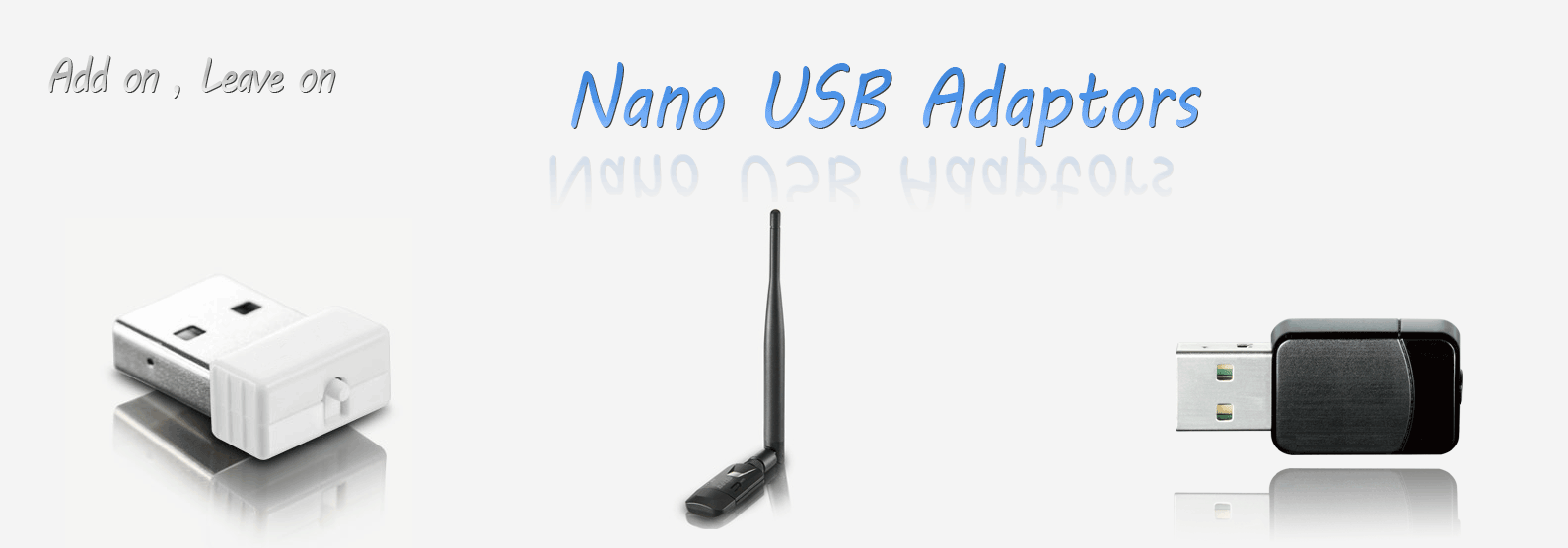  Nano usb adapters